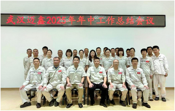 武汉迈鑫2025年年中工作总结会议
